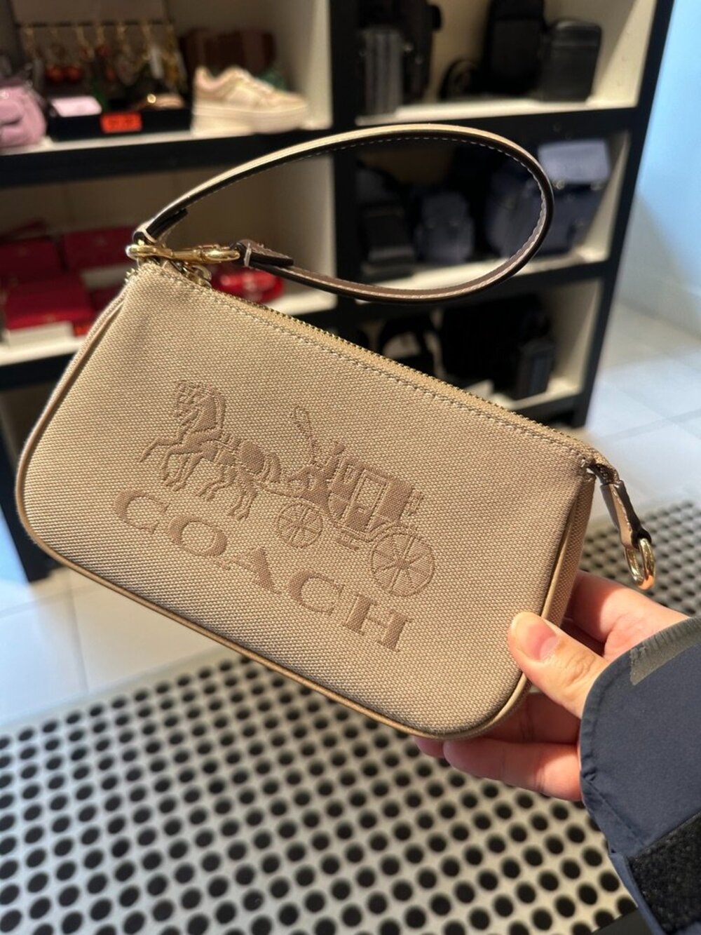 NWT! Coach CAQ18 Nolita 19 With Horse And Carriage Im/Dark Natural Multi